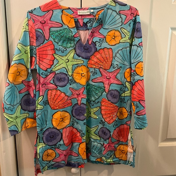 Lula B 3/4 sleeve top - Picture 3 of 5